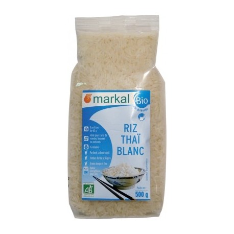 Riz thaï blanc 500 g bio Markal