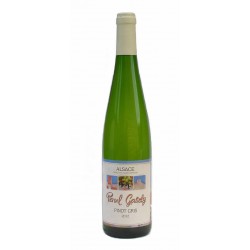 Vin blanc Pinot Gris bio d'Alsace bio 75 cl Paul Gaschy