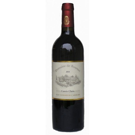 Vin rouge Cuvée Chris 2016 75 cl bio