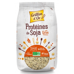 Protéines de soja gros 200g Grillon d'Or