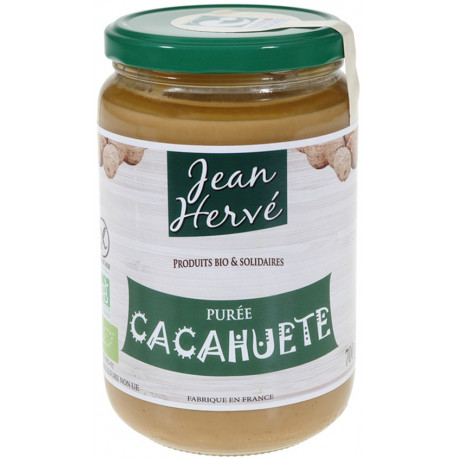 Purée cacahuète bio 700 g Jean Hervé