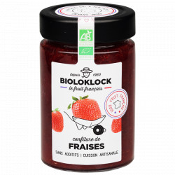 Confiture de fraises 230 g Bioloklock