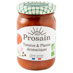Sauce tomate bio aux plantes aromatiques 200 g Prosain