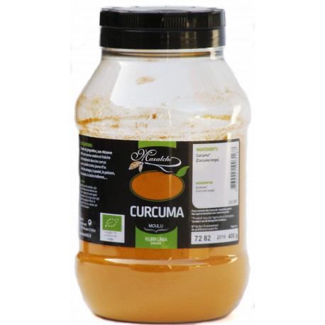 Curcuma bio moulu 400g Masalchi