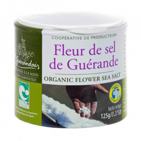 Fleur de sel de Guérande 125g Le Guérandais