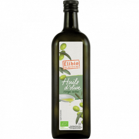 Huile d'olive vierge bio 1 l Elibio