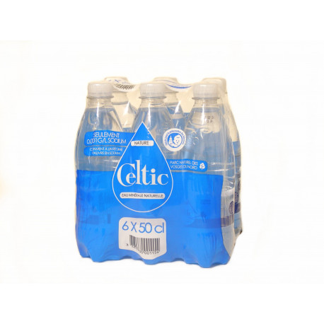 Pack eau plate Celtic 6 x 0.5L