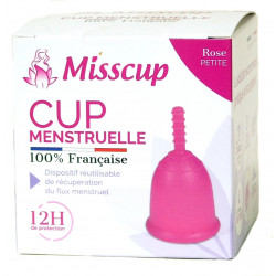 Cup menstruelle rose petite Misscup 20 ml