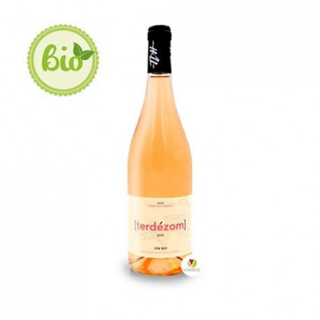Vin bio rosé Terdézom 2016 75cl