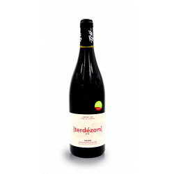 vin rouge Terdézom cabernet noir bio 2020 75 cl sans sulfites