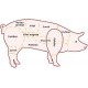 Cotes de porc premières bio 350g 2 pièces
