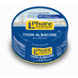 Thon albacore au naturel 160 g Phare d'Eckmühl