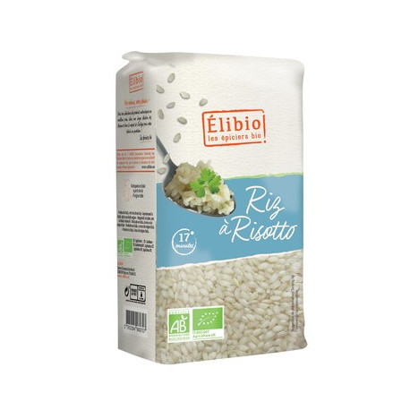 Riz bio pour risotto 500 g Elibio