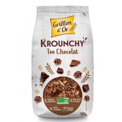 Krounchy too chocolat bio 500 g Grillon d'Or