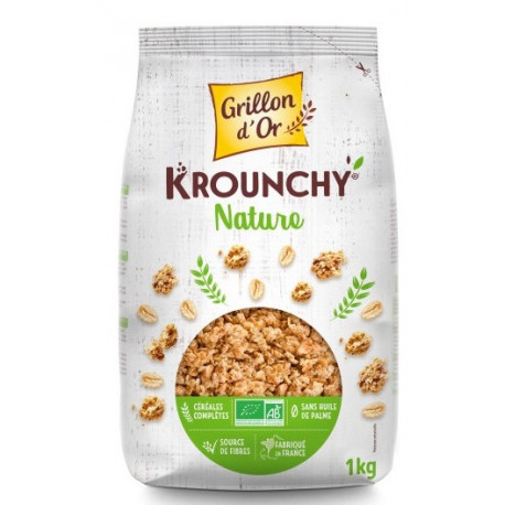 Krounchy Nature bio 1 kg Grillon d'Or