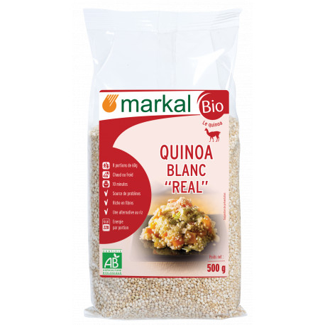 Quinoa Real blanc bio 500 g Markal