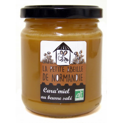 Cara'miel au beurre salé bio 200 g La petite abeille de Normandie