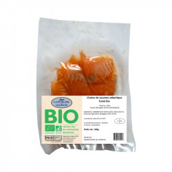 Chutes de saumon fumé bio 200 g