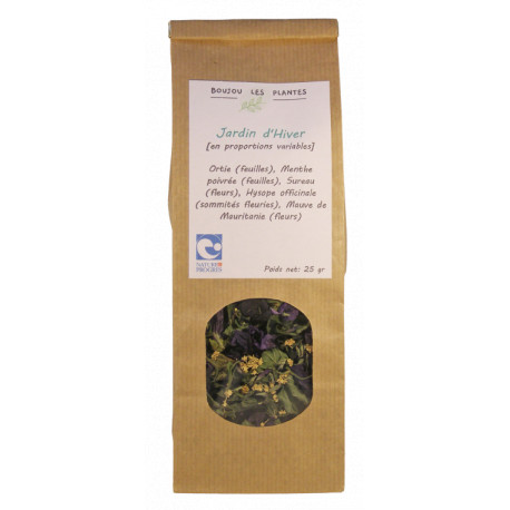 Tisane Jardin d'hiver 25 g Boujou les plantes