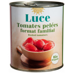 Tomates pelées bio familial 800 g Luce