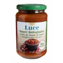 Sauce bolognaise au boeuf bio 350 g Luce