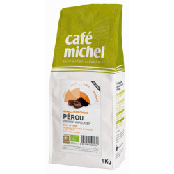 Café du Pérou en grains bio 1 kg Café Michel