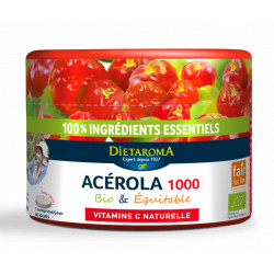 Acerola bio 60 comprimés vitamine C Dietaroma