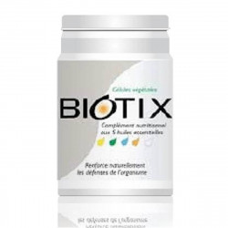Biotix complément alimentaire 5 huiles essentielles 56 gélules