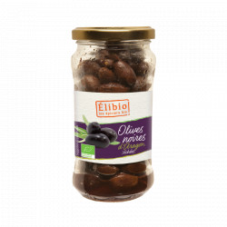 Olive noire aragon bio 210 g Elibio