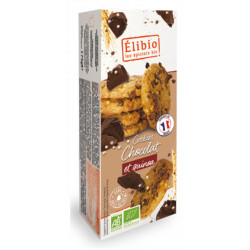 Cookies quinoa pépites chocolat 175 g Elibio