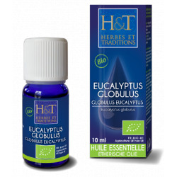 Huile essentielle bio eucalyptus globulus H&T 10 ml