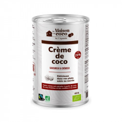 Crème de coco bio 400ml La maison du coco