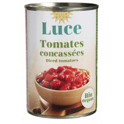Tomates concassées bio 400 g Luce