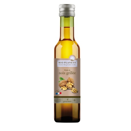 Huile de noix grillé 100% France bio 25 cl Bio Planète