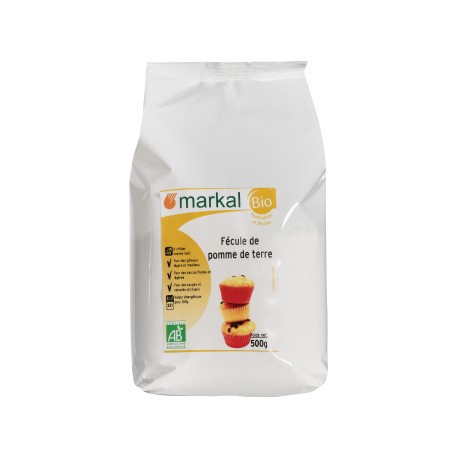 Fécule de pomme de terre bio 500 g Markal