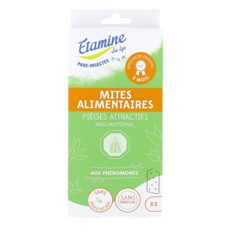 Piège à&nbsp;mites alimentaires X 2