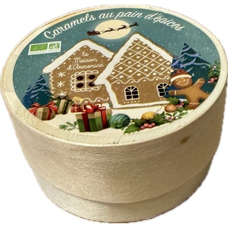 Boite caramel bio au pain d'épices 50 g