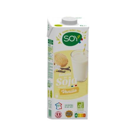 Boisson au soja Biosoy vanille 1 l Soy