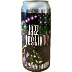 Canette bière IPA bio session Jazz Captain James 44 cl