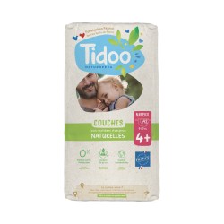 Couches Tidoo nature T4+ 9-20 kg paquet de 42