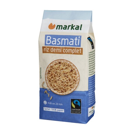 Riz basmati 1/2 complet 500 g