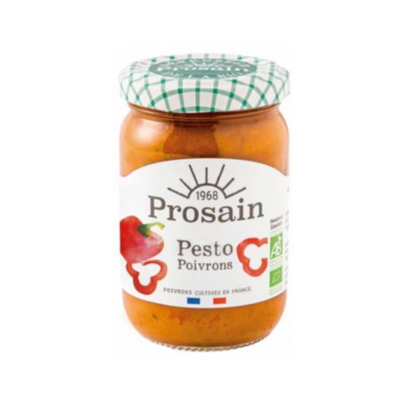 Pesto poivron bio 185 g Prosain