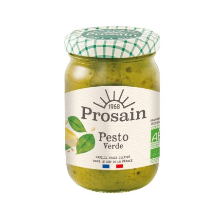 Pesto verde bio 185 g Prosain