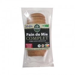 Pain de mie complet bio 350 g Pinabel