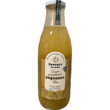 Soupe paysanne moulinée bio 97 cl Saveurs du jardin