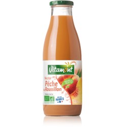 Nectar de pêches du Roussillon 0.75l bio Vitamont