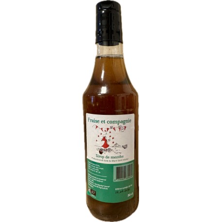 Sirop menthe 50cl Fraise et Compagnie
