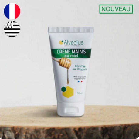 Crème mains au miel Alveolys 50 ml