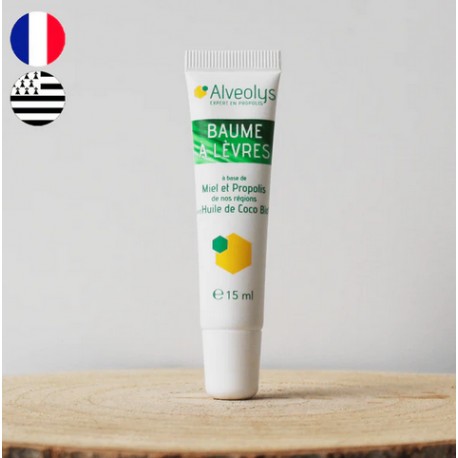 Baume à lèvres miel et propolis Alveolys 50 ml