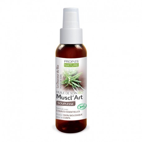 Huile de soin Muscl'Art 100 ml Propos'Nature